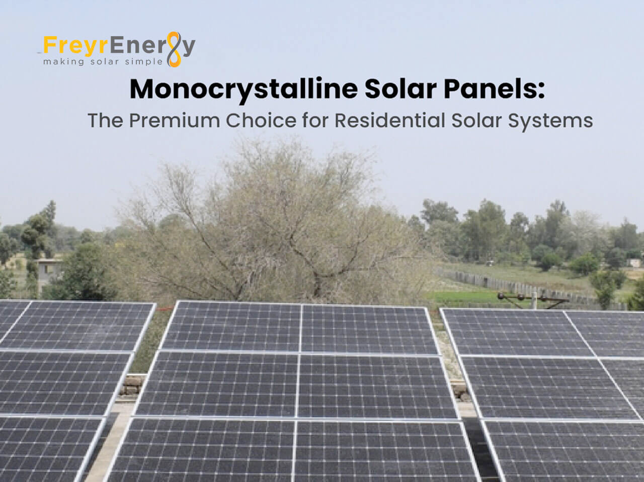 Monocrystalline Solar Panels