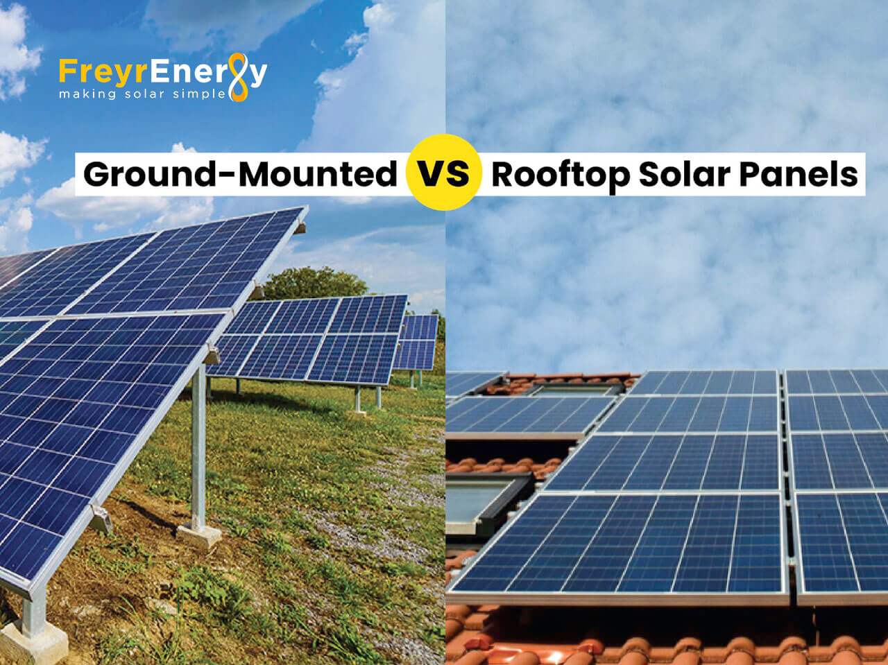 Rooftop Solar vs Ground Mounted Solar Panels